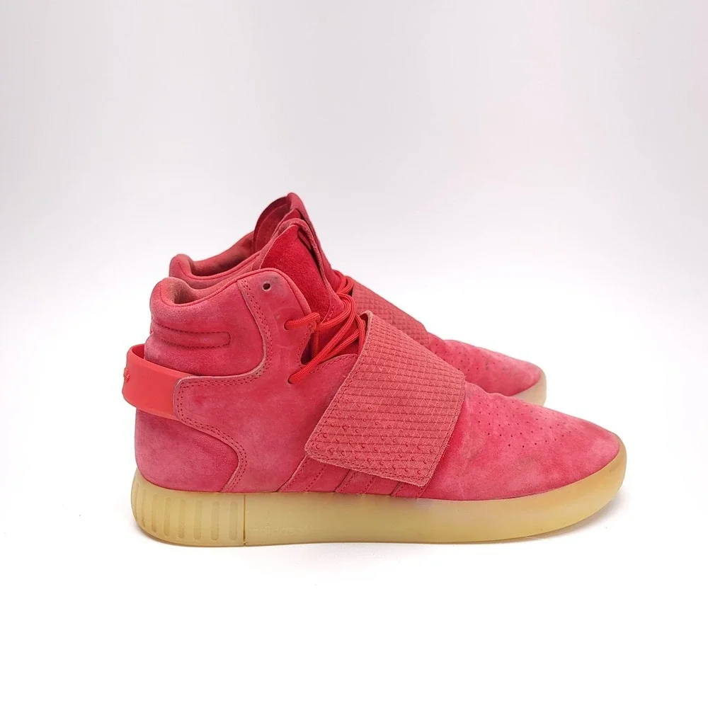 Adidas Tubular Invader Strap Shoes Mens Size 11.5 High‎ Top Sneakers BB5039